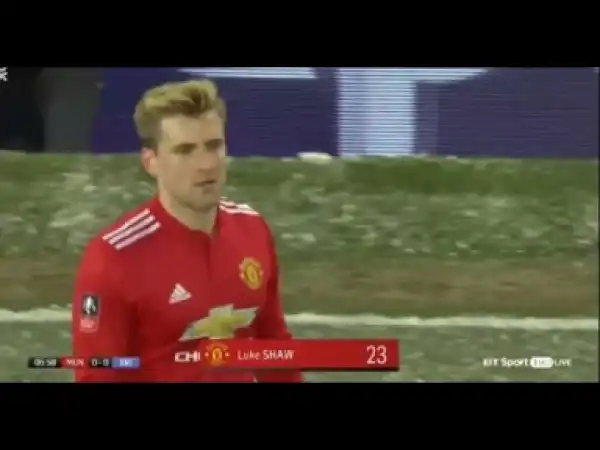Video: Why Jose Mourinho Substituted Luke Shaw At Half-time Against Brighton